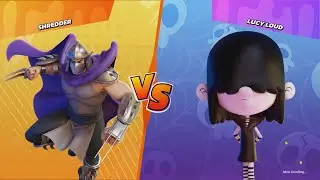 SHREDDER vs LUCY LOUD - Nickelodeon All-Star Brawl 2021
