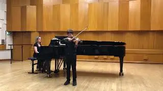 “La Folia”  by A. Corelli (Arr. H. Leonard)- Yoav Kremer (10)- violin, Marina Shaevich- piano