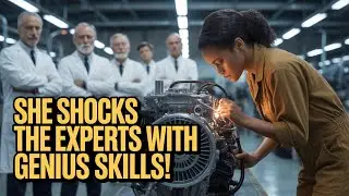 Engineers MOCK this BLACK JANITOR'S DAUGHTER&hellip; Until Her HIDDEN TALENT Fixes a 10-YEAR-OLD MACHINE!