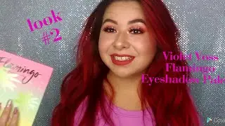 Violet Voss Flamingo Eyeshadow Palette look #2