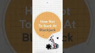 🃏 How Not To Suck At #Blackjack (Mistakes To Avoid) | #shorts