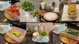 MINDFUL MORNING TO EVENING ROUTINE #CLEANING#EASY SNACK RECIPE
