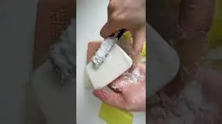 ASMR soap cutting | carving dry soap | резка сухого мыла Full video on my channel