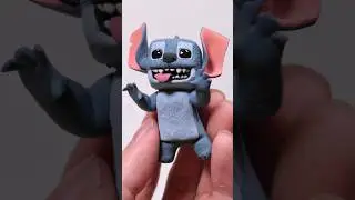 STITCH из глины (Lilo & Stitch) в стиле фильма Minecraft 🧱