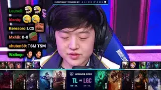 TL vs LGC | 2020 Worlds Play-In Day 2 | Twitch VOD with Chat