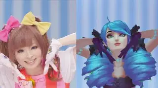 Gwen dance reference side by side