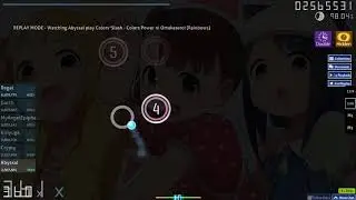 osu! | Abyssal | Colors*Slash - Colors Power ni Omakasero! [Rainbows] +HD,DT | 97.85% 648pp