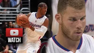 Chris Paul & Blake Griffin Highlights vs Thunder (2014.10.30) - 45 Pts, 10 Ast Total!