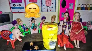 Barbie Doll All Day Routine In Pakistan Village Part 29/ Barbie Doll Bedtime Stories//