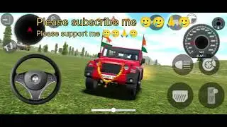 #viral game #modifai Mahindra thar 😈 games, indian red thar 
