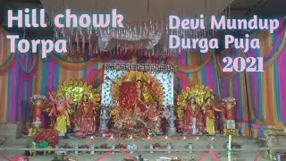 Durga Puja 2021 || Hill chowk Torpa || #Rohitthevlogger ||