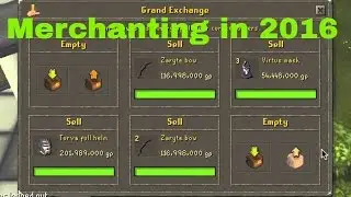 Learning To Merch On Runescape 2017 (RS3) - Scrub Items To Bills