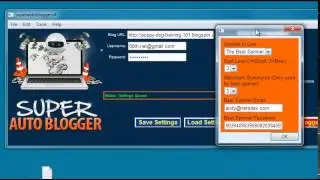 Super Auto Blogger Review - Watch Super Auto Blogger Version 5 Demo