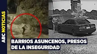 Incesante inseguridad: denuncian robo de vehículo y accesorios en barrios de Asunción