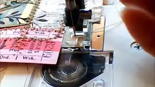 Fundamental tips for machine sewing into paper
