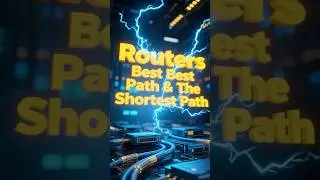 Routers Best Path and The Shortest Path #networking #ccna #vlan #fyp #viral #youtube