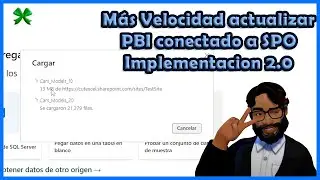 Aumenta la velocidad de actualización de PBI y Sharepont || Implementacion 2.0 Sharepoint