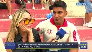 Futbolog&iacute;a: Nair Aliaga estuvo en la previa de Universitario ante Atl&eacute;tico Grau desde el Monumental