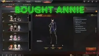 Crossfire West : I Bought Annie Character 💙
