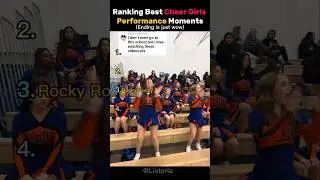 Ranking Best Cheer Girls Performance Moments #viral #tiktok #fyp #cheergirl
