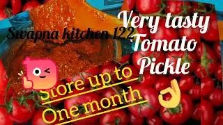 Instant # tomato pickle ##  very easy # subscribe 
