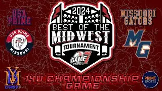 Game 7 | Best of the Midwest 14U Championship Game | YBMcast