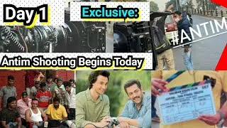 Antim The Final Truth Movie Shooting Update Day 1, Location, Sets, Starcast Details