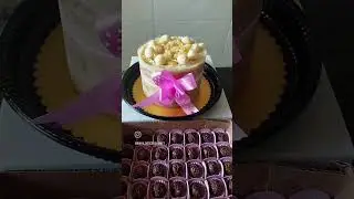 kit festa (Bolo naked Cake abacaxi com coco+ 50 brigadeiros) #kitfesta #confeiteirainiciante #bolos