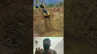 Драматическое спасение: экскаватор вытащили из канавы!