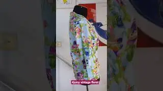 Vintage Floral #modasustent&aacute;vel