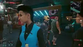 OpenSUSE Linux Tumbleweed running Cyberpunk 2077 max out test running AMD Ryzen 5950x, Radeon 6900XT