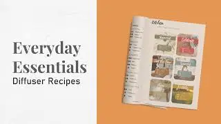 Everyday Essentials Diffuser Recipes Book