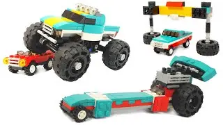 LEGO Creator 31101 Monster Truck 3 in 1 - Lego Speed Build Review