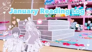 January Manga Wrap Up | Bullet Journal Spreads📝📚