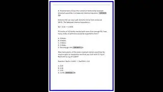 CHEMISTRY 101 FINAL IVY TECH WITH COMPLETE SOLUTIONS GUARANTEED PASSn 636x882