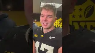 Iowa football linebacker Karson Sharar had his best game against Michigan State