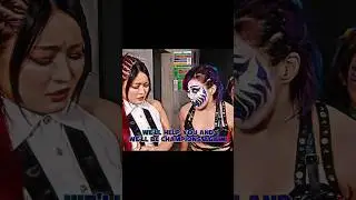 Asuka offers IYO SKY to a help against Stephanie Vaquer ☠️ Edit #wwe #iyosky #asuka #shorts