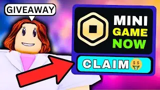 PLAY MINI GAMES & EARN ROBUX  🤑 | ROBLOX PLEASE DONATE ROBUX GIVEAWAY
