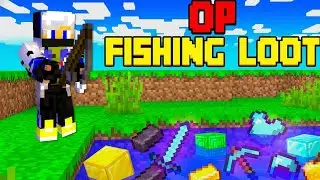 Minecraft BUT, It's OP Fishing IN 100 Days 😍