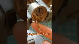 (1155) Bogot&aacute; Wire Rake&hellip;🥷#hybridpicker #lockpicking #365hours #locksport