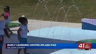 Baldwin County School District opens new splash pad for Early Learning Center Students