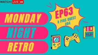 Monday Night Retro EP63 - A Pigs Quest C64 #c64  #retro #gaming