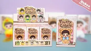 Unboxing Zoraa Fluffy Cabin Series Vinyl Plush Blind Box #kikagoods #unboxing #asmr #doll #toys
