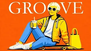 Yellow Groove 🟡☕ | Chill Jazz R&B Groove Pop | Penguin Groove