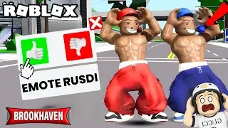 CARA Dapetin EMOTE JOGET MAS RUSDI GRATIS Satu KALI Click Di BROOKHAVEN !