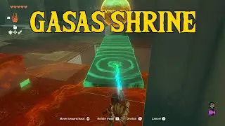 Zelda Tears of the Kingdom Playthrough - Gasas Shrine - Well Timed Cuts