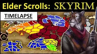 Elder Scrolls: Skyrim - TIMELAPSE (Total War - HotSeat)