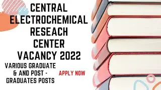 CSIR - CECRI Recruitment 2022 | Eligibility, Selection process, Fees & Salary Full Details