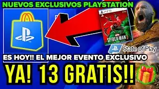 🔥13 Juegos &iexcl;&iexcl;GRATIS!! PS4/PS5🔥😱 ENORME EVENTO de SONY 💥