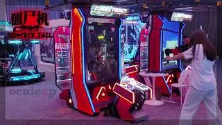 Wow！2025 New Zombia Frenzy VR Shooting Game Oculeap launch VR Shooter games arcade gaming